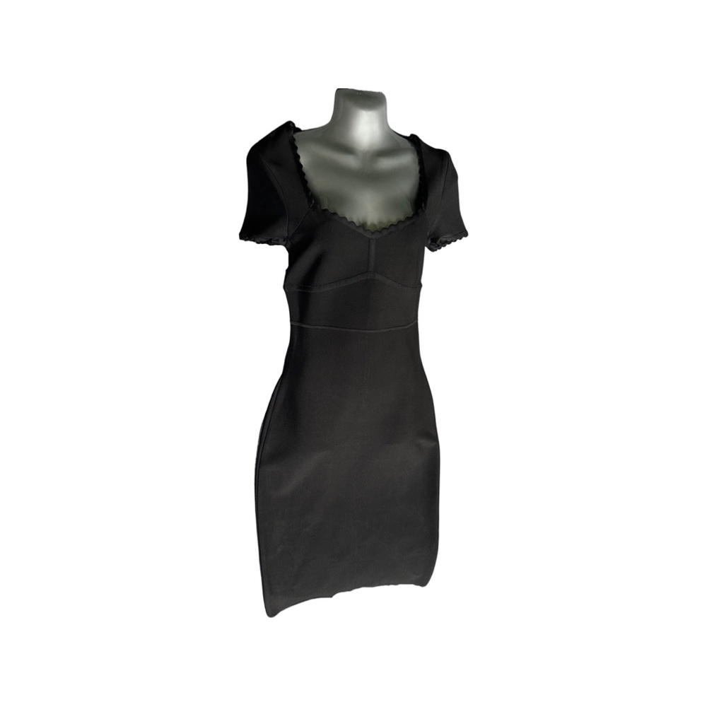 NWT Size L BCBGMAXAZRIA Womens Scalloped Sweetheart Dress - Picture 2 of 15